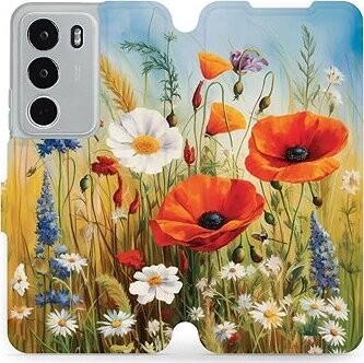 Mobiwear flip knižkové pre Realme C71 – Letná lúka