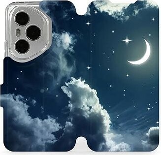 Mobiwear Flip knižkové pre Honor 400 Pro – Obloha