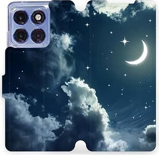 Mobiwear Flip knižkové pre Motorola Edge 60 Pro – Obloha