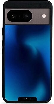 Mobiwear Glossy lesklý pre Google Pixel 8 – Modrý odtieň