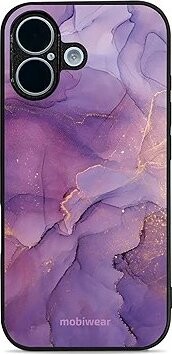 Mobiwear Glossy lesklý pre Apple iPhone 17 – Fialový mramor
