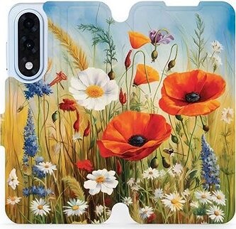 Mobiwear flip knižkové pre OnePlus Nord 5 – Letná lúka