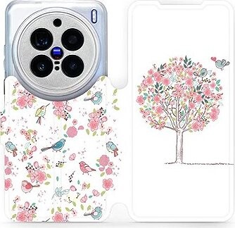 Mobiwear flip knižkové pre Vivo X200 Pro – Strom