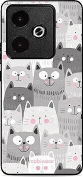 Mobiwear Glossy lesklý pre Realme GT 7T – Mačičky