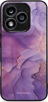 Mobiwear Glossy lesklý pre Honor 400 Lite – Fialový mramor
