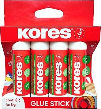 KORES Lepiaca tyčinka 4× 8 g