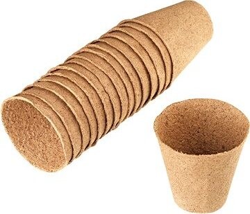 MEISTER 16 kvetináčov na predpestovanie rastlín, priemer 8 cm