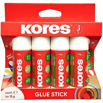 KORES Lepiaca tyčinka 4× 15 g