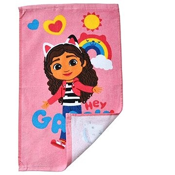 Carbotex Dětský ručník Gábinin kouzelný domek Ahoj Gábi 30 × 50 cm