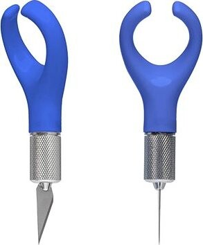 SHESTO Modelcraft nůž na prst s pevnou čepelí, 2 čepele #1