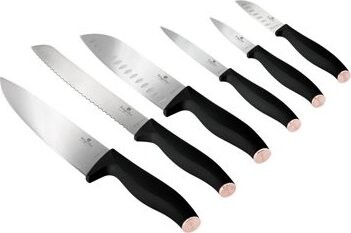 BerlingerHaus Black Rose Collection Sada nožov s darčekovou krabičkou 7 ks