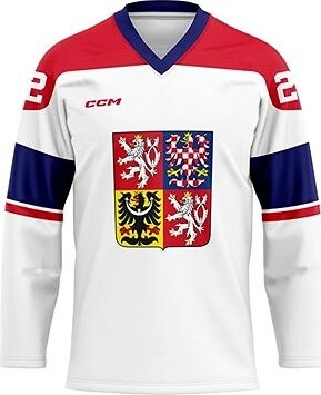 CCM Reprezentační dres ZOH bílý bez reklam M