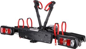 SIXTOL Nosič bicyklov na ťažné zariadenie E-BIKE 2 PREMIUM – 2 elektrobicykle, nosnosť 60 kg, skladací