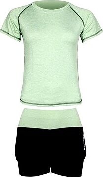 Merco Runner Short 2W fitness set zelená S