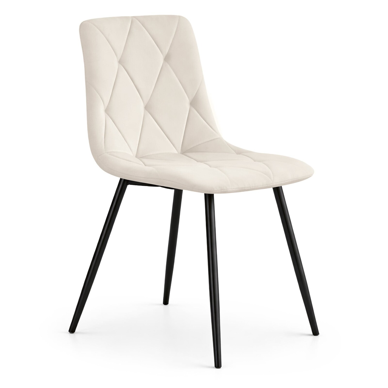 Čalouněná jídelní židle Milo béžová