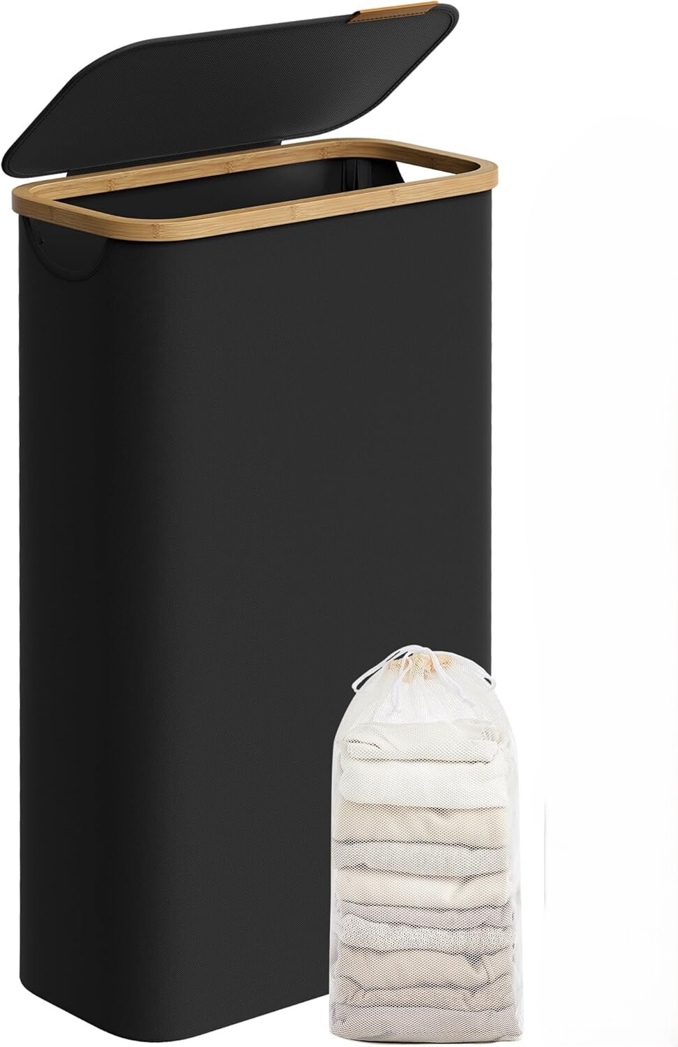 Koš na prádlo Leslie 65 L černý