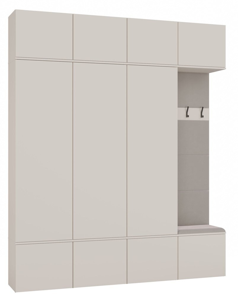 Předsíňová stěna Haga II 200 cm kašmír