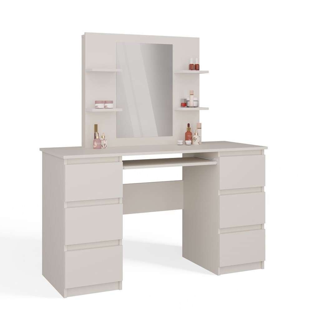 Toaletní stolek Marina Kuba 130 cm kašmír