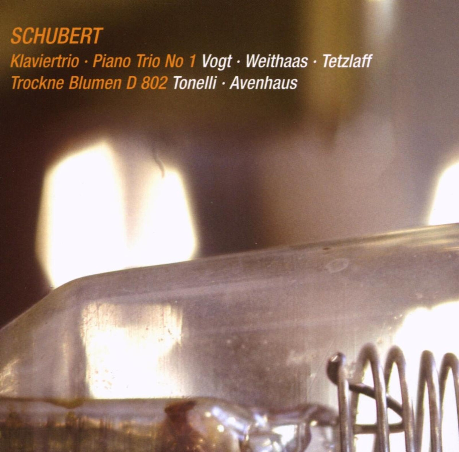 SCHUBERT: KLAVIERTRIO - PIANO TRIO NO. 1/TROCKNE BLUMEN D 802