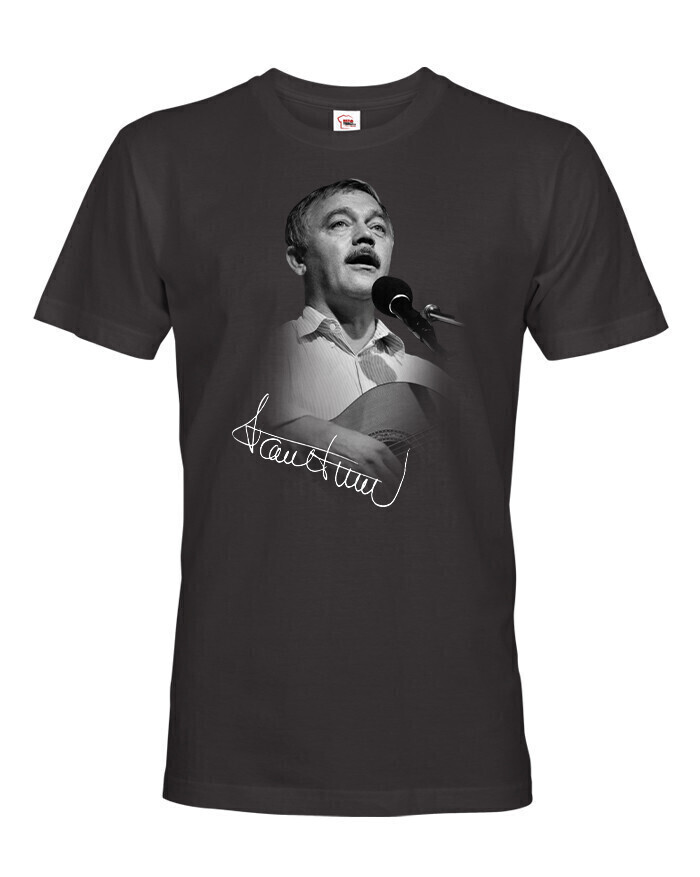 Pánske tričko s potlačou Karla Kryla