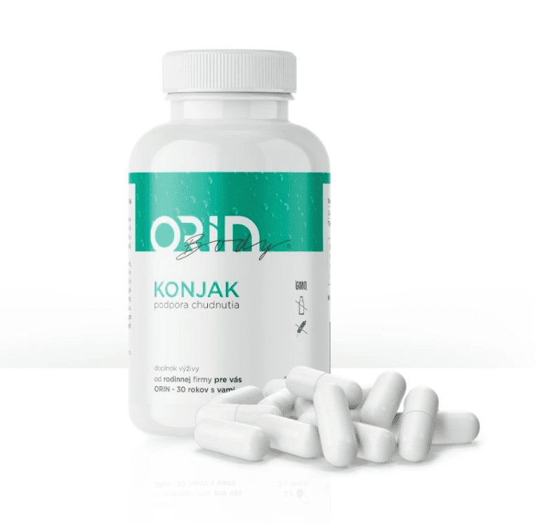 ORIN ORIN KONJAK Glukomanán, 60 kapsúl 60 ks