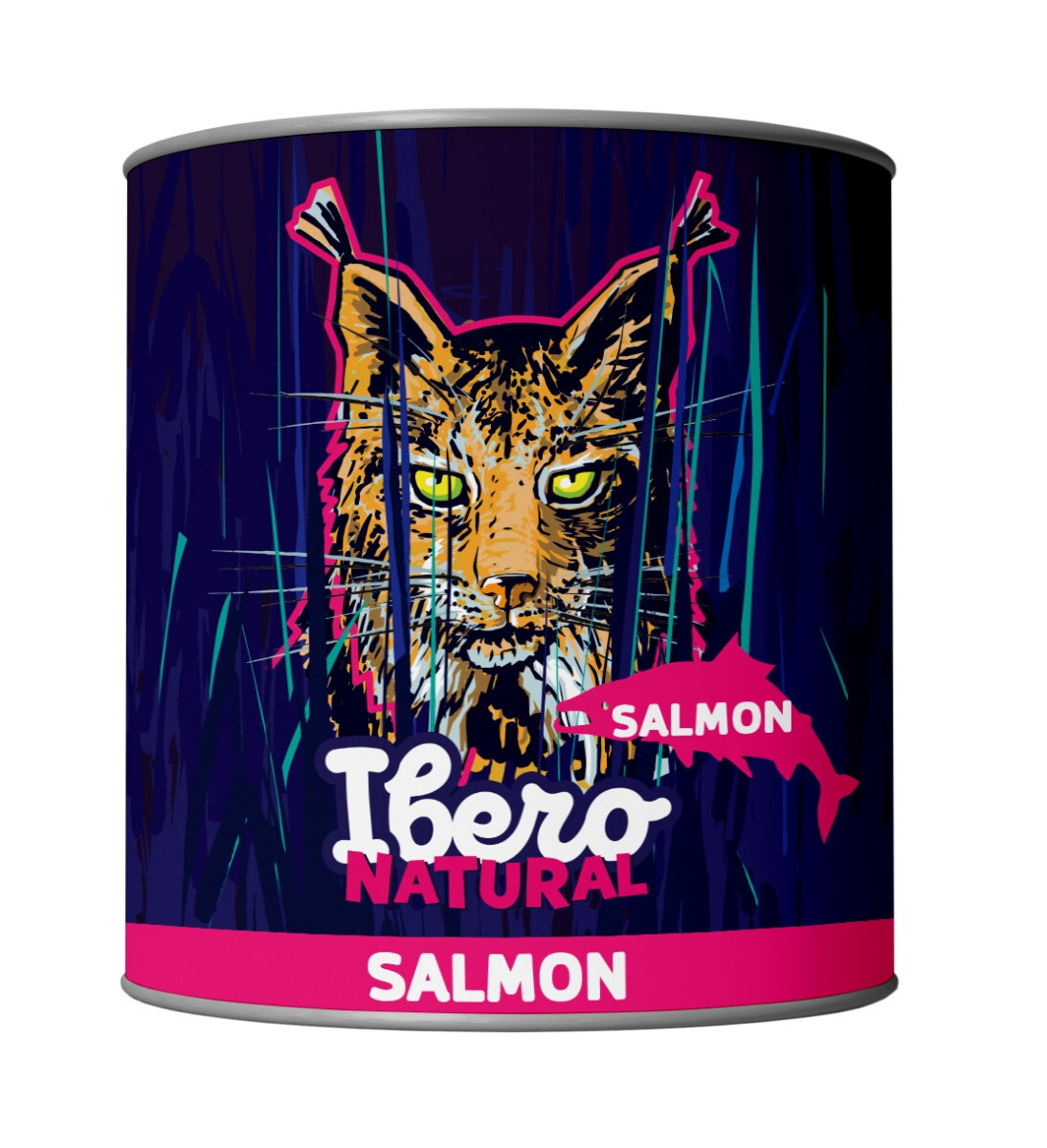 Ibero Natural Cat Salmon - 2x200g