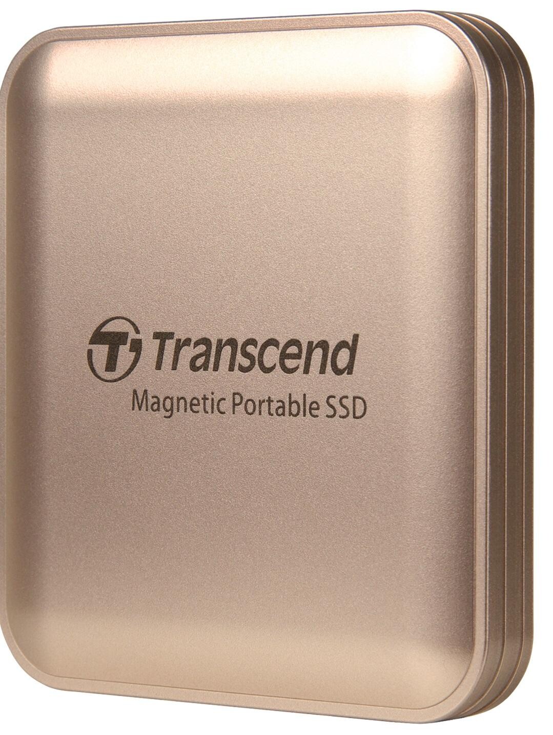 Transcend ESD420G 4TB, USB 20Gbps Type C, Externý odolný SSD disk (3D NAND flash), 2000MB/R, 2000MB/W, zlatý