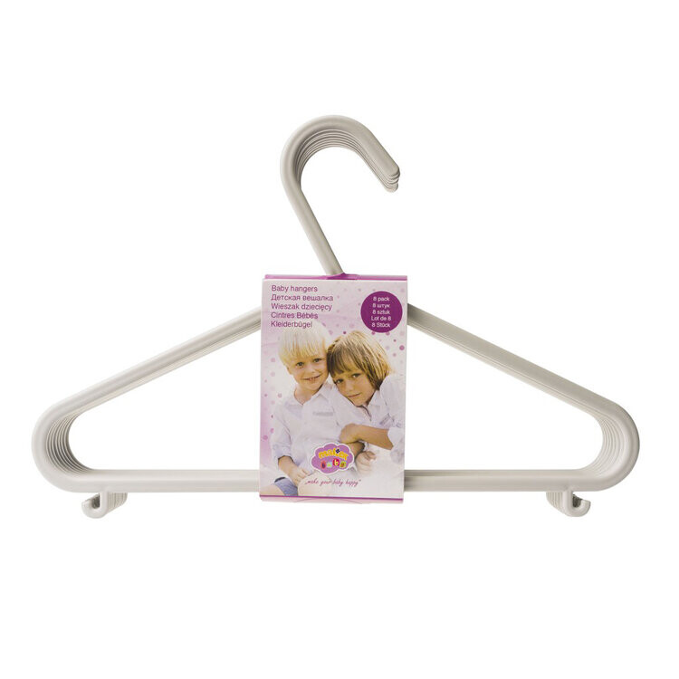 MALTEX Detské vešiaky - White, 8 ks