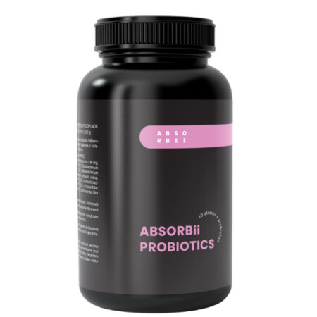 ABSORBii probiotiká+prebiotiká 10 kmeňov 60 kapsúl