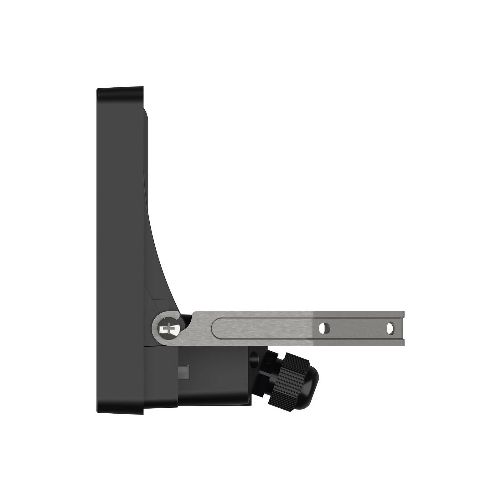 Theben LED vonkajší reflektor B50 dual, čierny, IP65