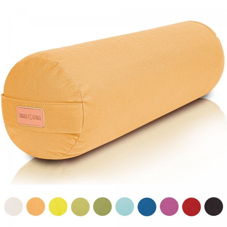 Gorilla Sports Podložka na jogu 65 x 20 cm, oranžová