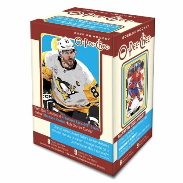 Upper Deck 2025-2026 NHL Upper Deck O-Pee-Chee Blaster Box - hokejové karty