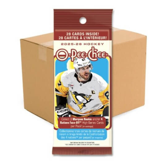 Upper Deck 2025-2026 NHL Upper Deck O-Pee-Chee Fat Pack Box - hokejové karty