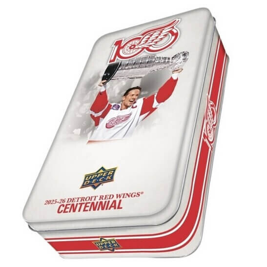Upper Deck 2025-2026 Upper Deck Detroit Red Wings Centennial Hobby Box