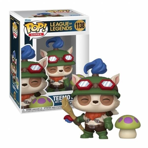 Funko Funko POP! figúrka League of Legends - Teemo with Mushroom #1138