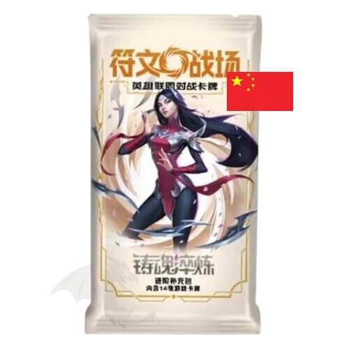 Riot Games Riftbound: League of Legends - Spiritforged Jumbo Booster - čínsky