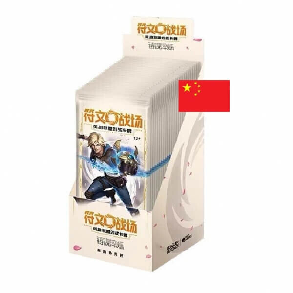 Riot Games Riftbound: League of Legends - Spiritforged Slim Booster Box - čínština