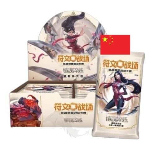 Riot Games Riftbound: League of Legends - Spiritforged Jumbo Booster Box - čínština