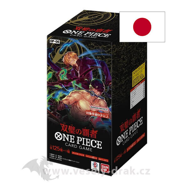 Bandai One Piece Card Game - Wings of the Captain Booster Box (OP-06) - JP