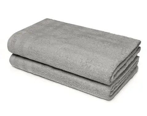 Osuška Miami 70x140 cm, strieborná%