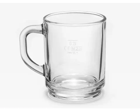 Sklenený hrnček Denver, 200 ml%