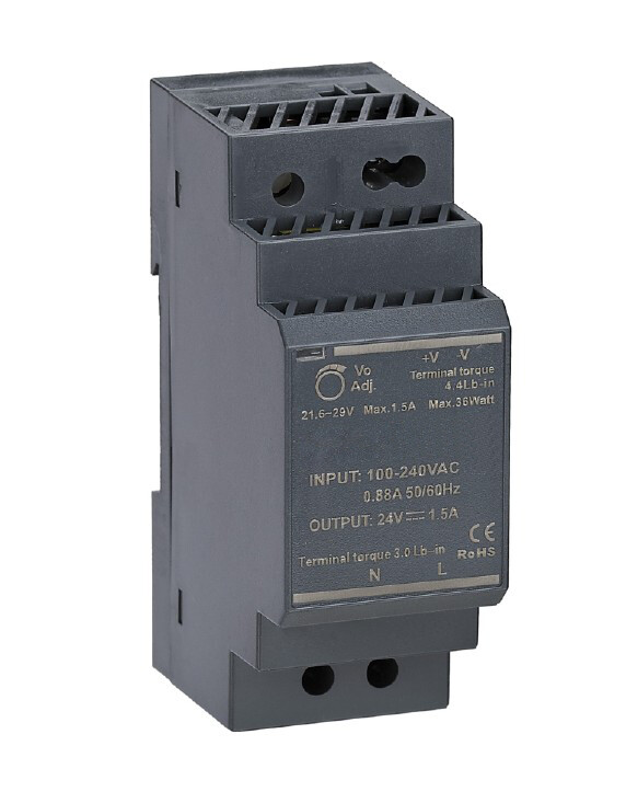 LED Solution LED zdroj 12V 24W na DIN lištu 191460