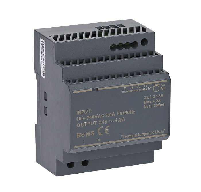 LED Solution LED zdroj 12V 90W na DIN lištu 191464