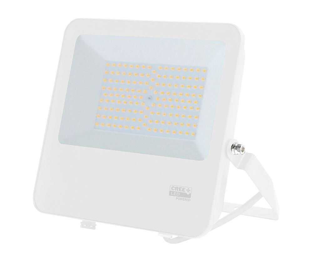 LED Solution Biely LED reflektor 100W 135lm/W Premium s 1m káblom Farba svetla: Denná biela 242106