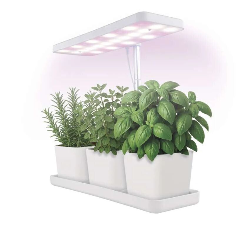 EMOS Biela LED pestovateľská lampička 7W stmievateľná Z7904