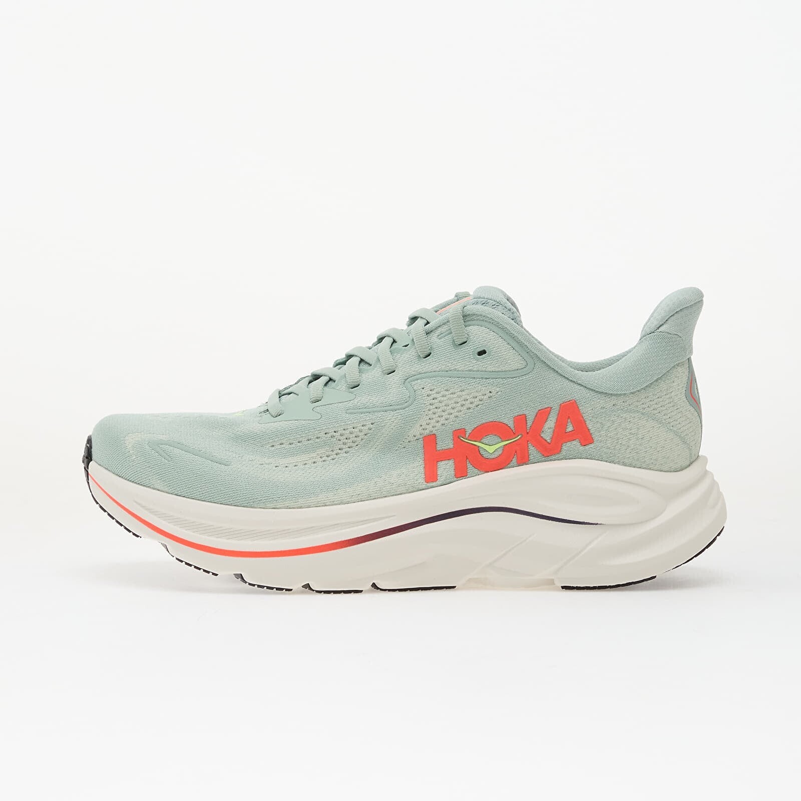 Tenisky Hoka® M Clifton 10 Sage/ Neon Flame EUR 44