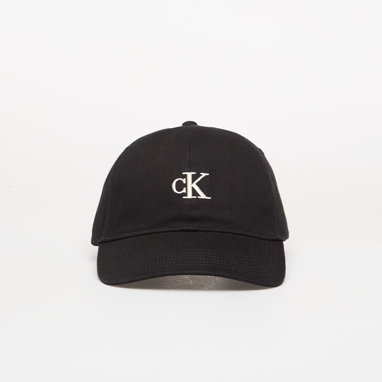Šiltovka Calvin Klein Monogram Embroidery Cap Black Universal