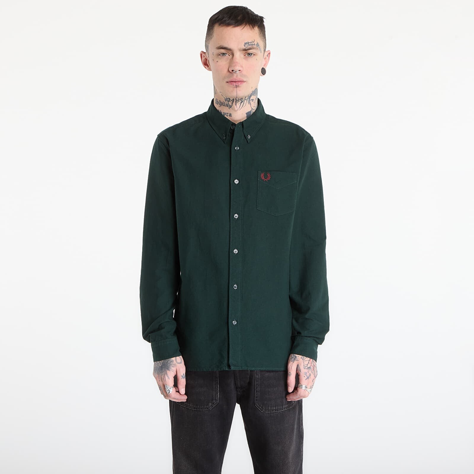 Košeľa FRED PERRY Oxford Shirt Grassroots L