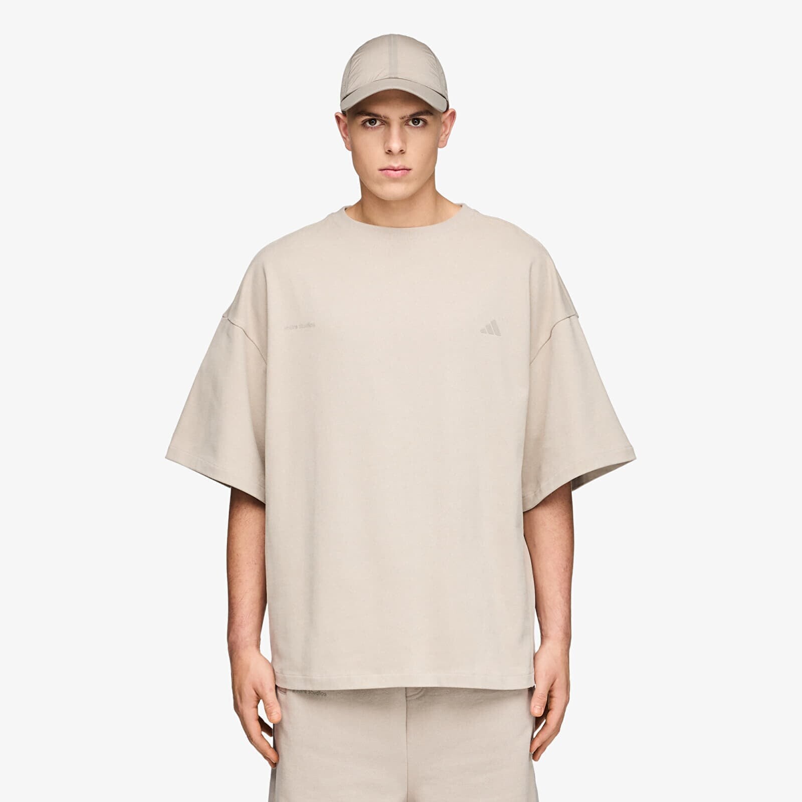 Tričko adidas x Entire Studios Uniform Oversized Tee Light Brown L