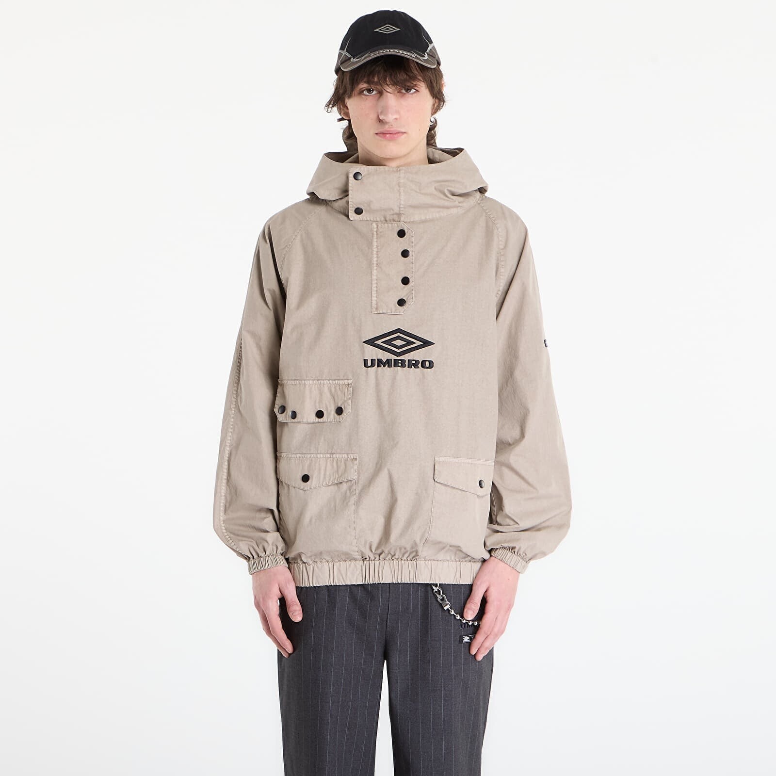 Bunda Umbro by SlamJam Faded Smock Anorak Greige L
